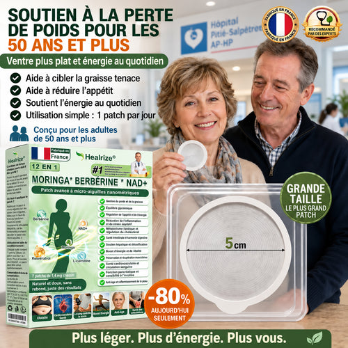 Magasin Officiel |👩‍⚕️H𝐞a𝐥r𝐢z𝐞® Moringa · BERBÉRINEX NAD+12-EN-1 Patch avancé à micro-aiguilles nano ✅🍿(Une application quotidienne, résultats visibles en 7 jours)  Obésité, Diabète, Apnée du sommeil, Problèmes articulaires🍿