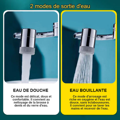 Promotion du dernier jour : 49 % de réduction🔥Rallonge de robinet entièrement réglable à 1080°--⭐Rotation à 1080° et réglage