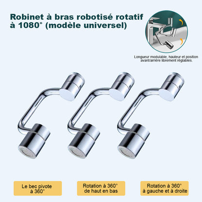 Promotion du dernier jour : 49 % de réduction🔥Rallonge de robinet entièrement réglable à 1080°--⭐Rotation à 1080° et réglage