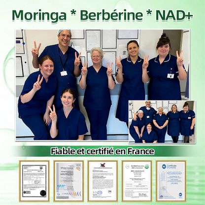 Magasin Officiel |H𝐞a𝐥r𝐢z𝐞® Moringa · BERBÉRINEX NAD+12-EN-1 Patch avancé à micro-aiguilles nano (Une application quotidienne, résultats visibles en 7 jours)  Obésité, Diabète, Apnée du sommeil, Problèmes articulaires 👨‍⚕️🌟