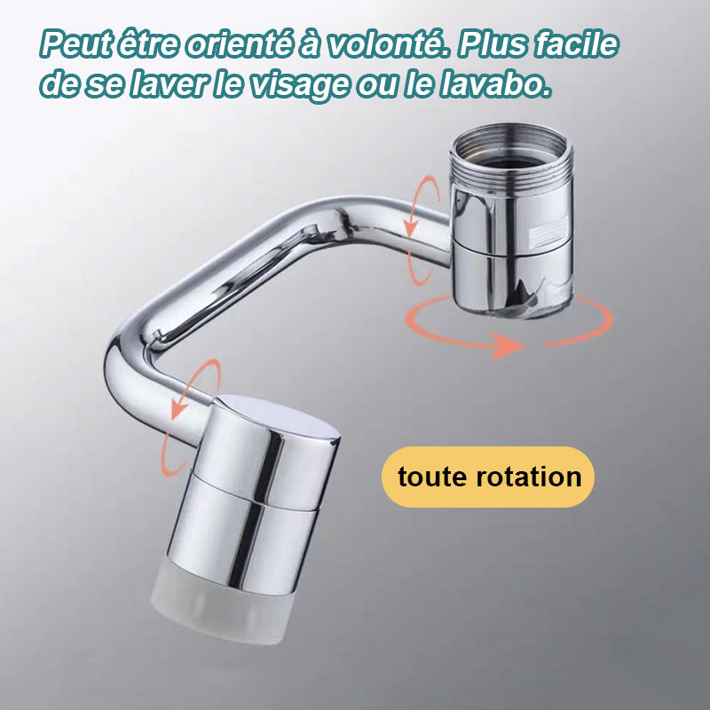 Promotion du dernier jour : 49 % de réduction🔥Rallonge de robinet entièrement réglable à 1080°--⭐Rotation à 1080° et réglage