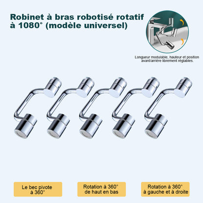 Promotion du dernier jour : 49 % de réduction🔥Rallonge de robinet entièrement réglable à 1080°--⭐Rotation à 1080° et réglage