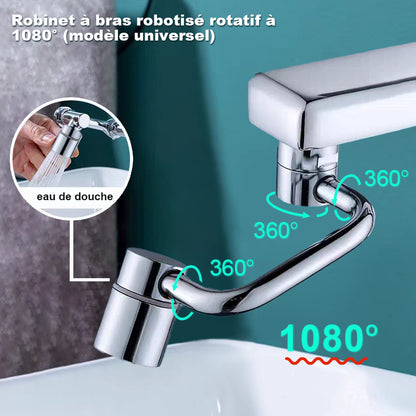 Promotion du dernier jour : 49 % de réduction🔥Rallonge de robinet entièrement réglable à 1080°--⭐Rotation à 1080° et réglage