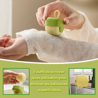 (🔥Dernier jour de promotion – 48 % de réduction) Rouleau anti-peluches portable TIMNAMY® Mini : Multifonctionnel et réutilisable – pour les cendres, la poussière, le sable, les poils d'animaux et plus encore.