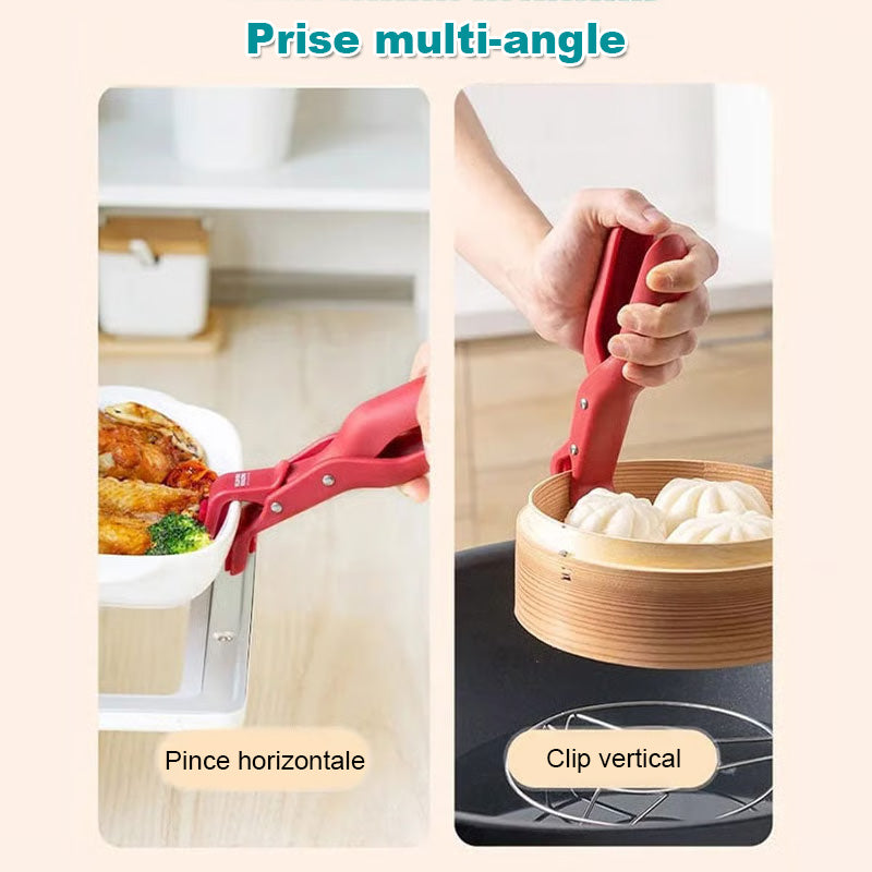 Offre spéciale de la semaine : 60 % de réduction !✨ Pince porte-bol anti-brûlure multi-usages pour la cuisine 🌏