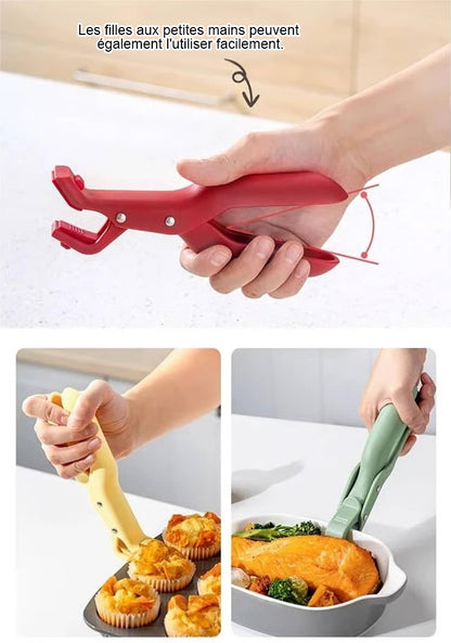 Offre spéciale de la semaine : 60 % de réduction !✨ Pince porte-bol anti-brûlure multi-usages pour la cuisine 🌏